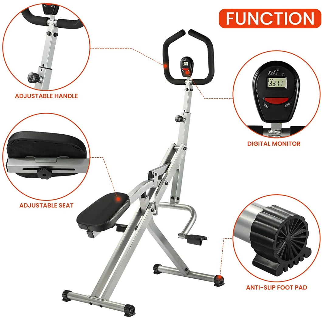 Total Crunch Horse Riding Squat Exercise Equipment Machine