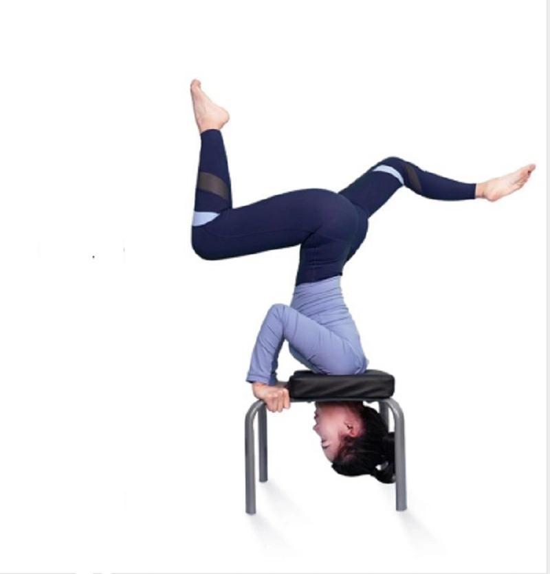 Yoga Upside Down Fitness Stool Headstand Chair Inversion Bench Push up Exercise Equipment Esg16259