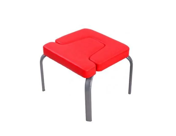 Multi-Function PU Cushioned Metal Headstand Yoga Stool