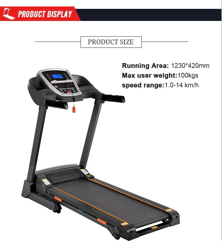 2020 Factory Price Multi Functional Adjustable Electric Walking Treadmill