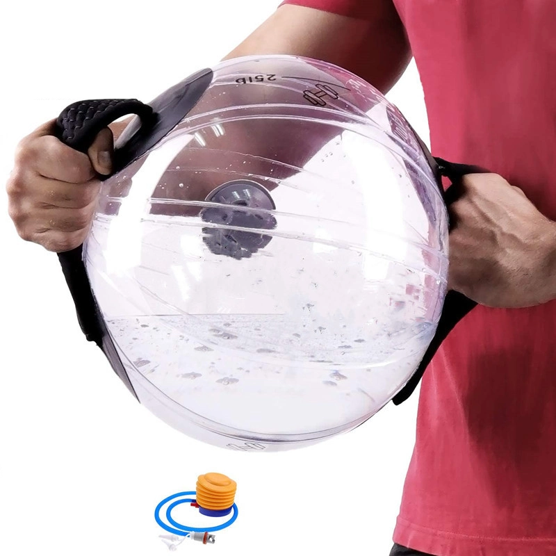 Aqua Water Fitness Filled Lifting Free Weights Ball PVC Fitness Aqua Bag