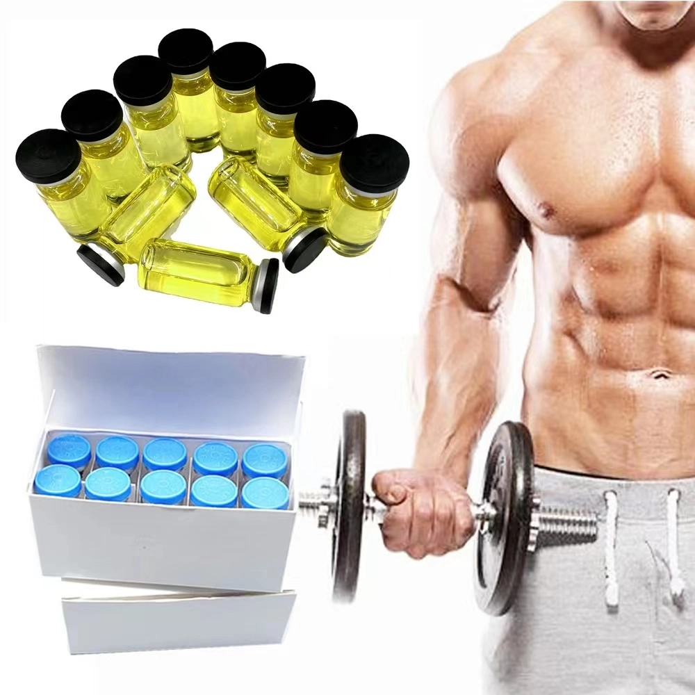 Dumbbel Fitness Powder Semi Finish Oil 100pills Bottle Package for Build Muscle