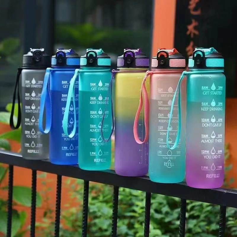 Sports Outdoor Water Cup Wholesale Space Cup Liquid Water Bottle Gym OPP Bag Transparent Fitness Plastic Camping PC Classic