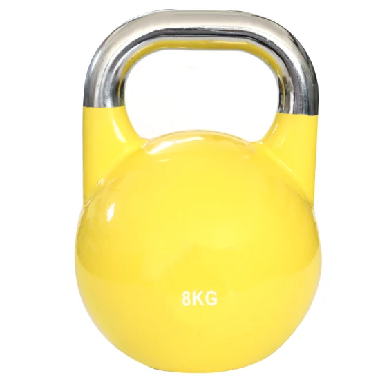 중국 저렴한 가격 컬러 파우더 코팅 주철 Kettlebell 다기능 Kettlebell